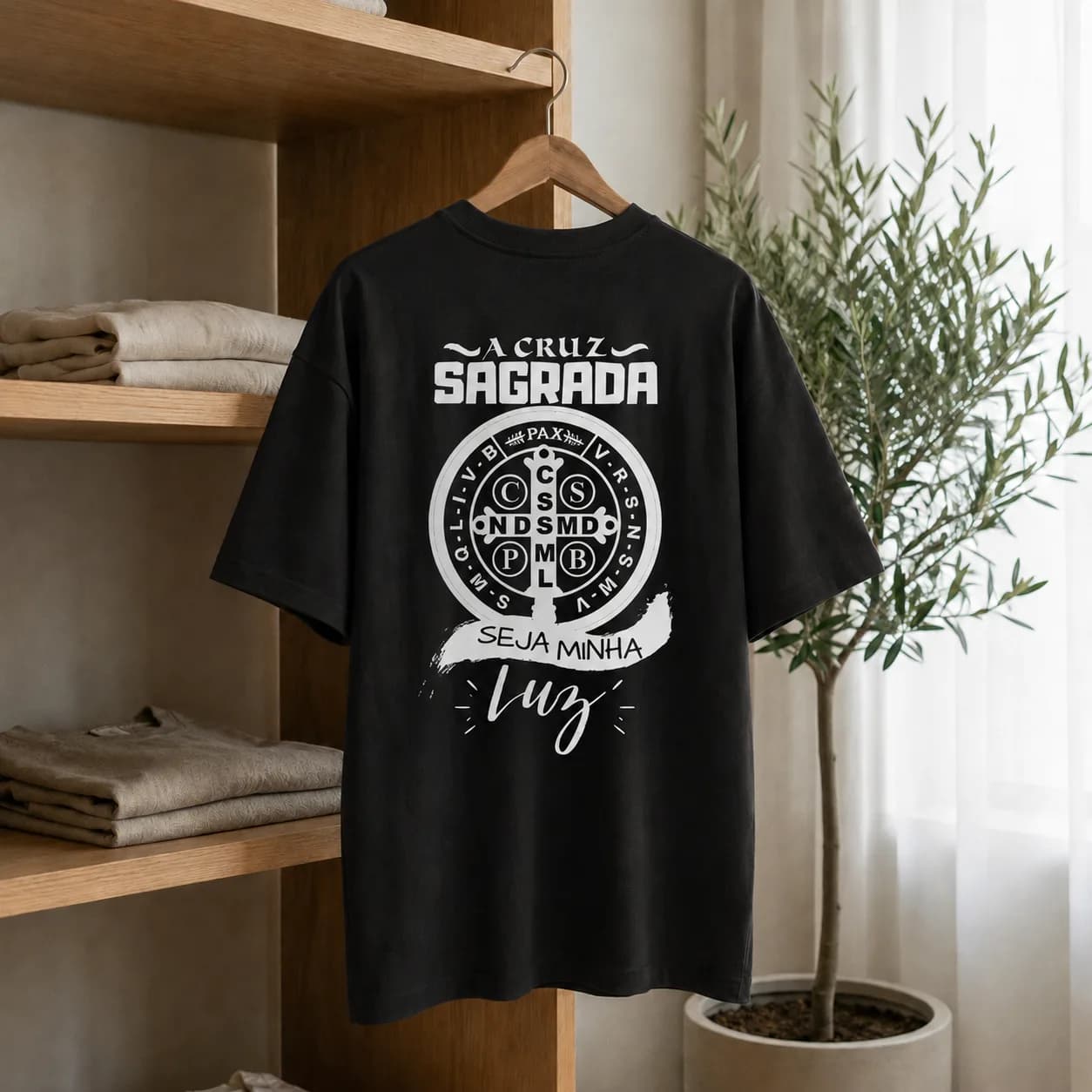 Camiseta A Cruz Sagrada — foto 4