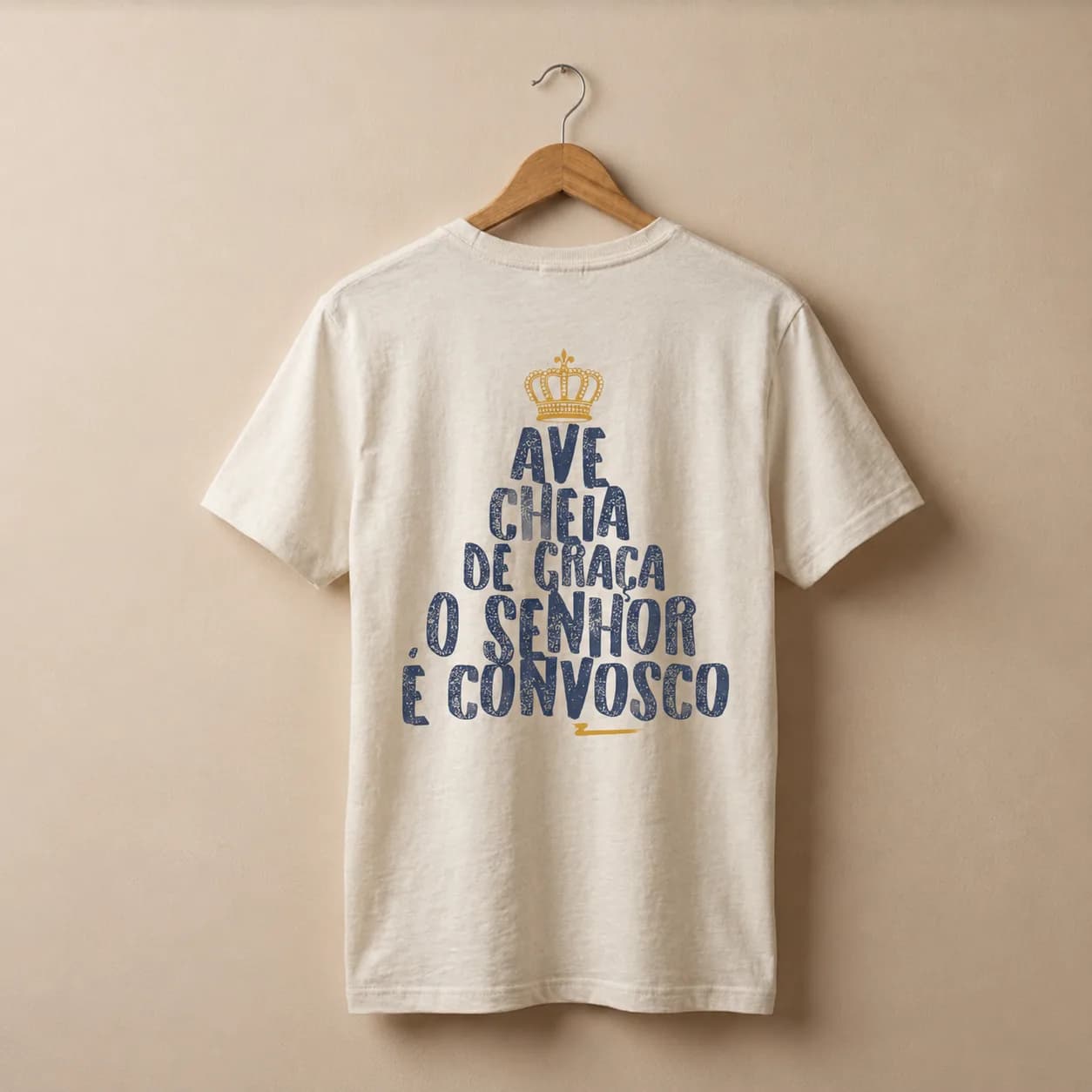 Camiseta Ave Cheia de Graça — foto 5
