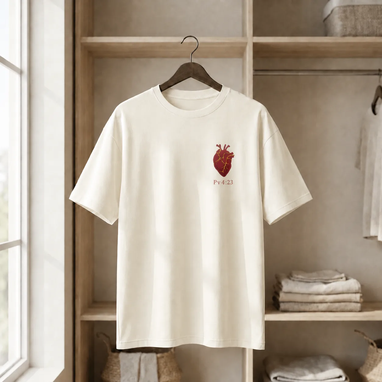 Camiseta Guarde o Coração — foto 2