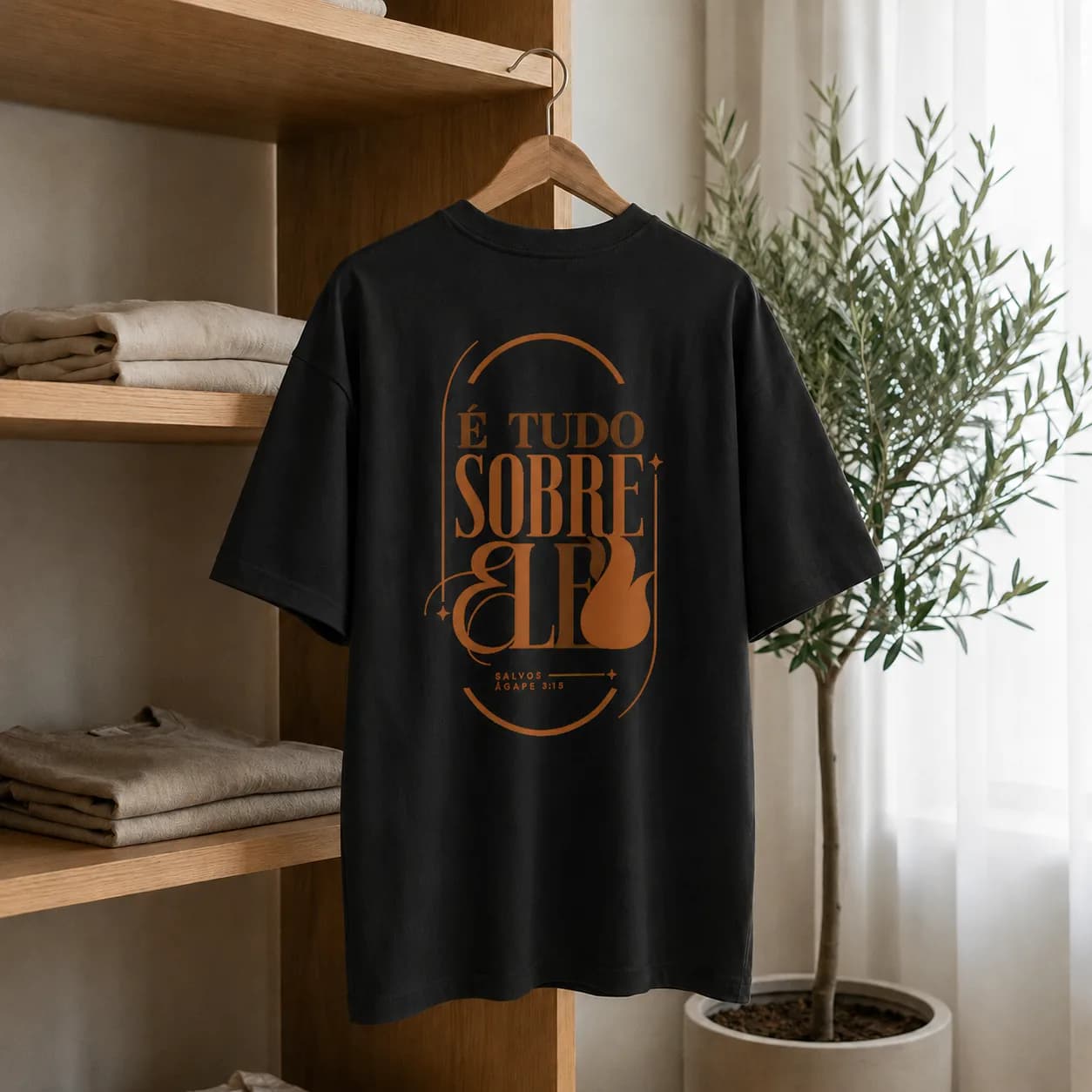 Camiseta Tudo Sobre Ele — foto 3
