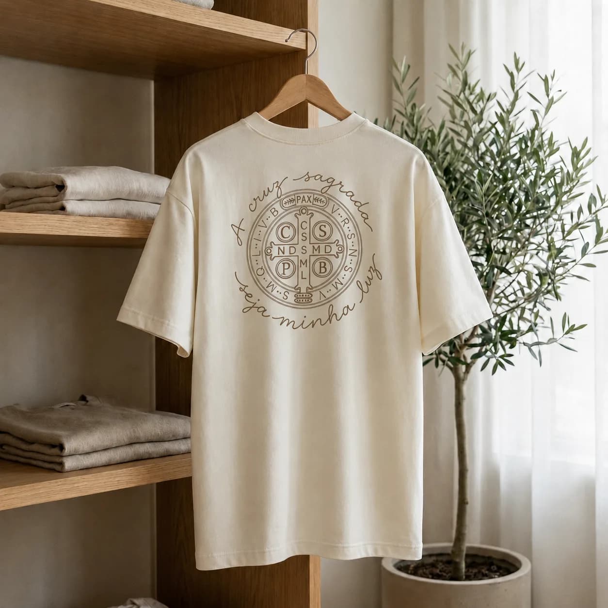 Camiseta Cruz Sagrada — foto 4
