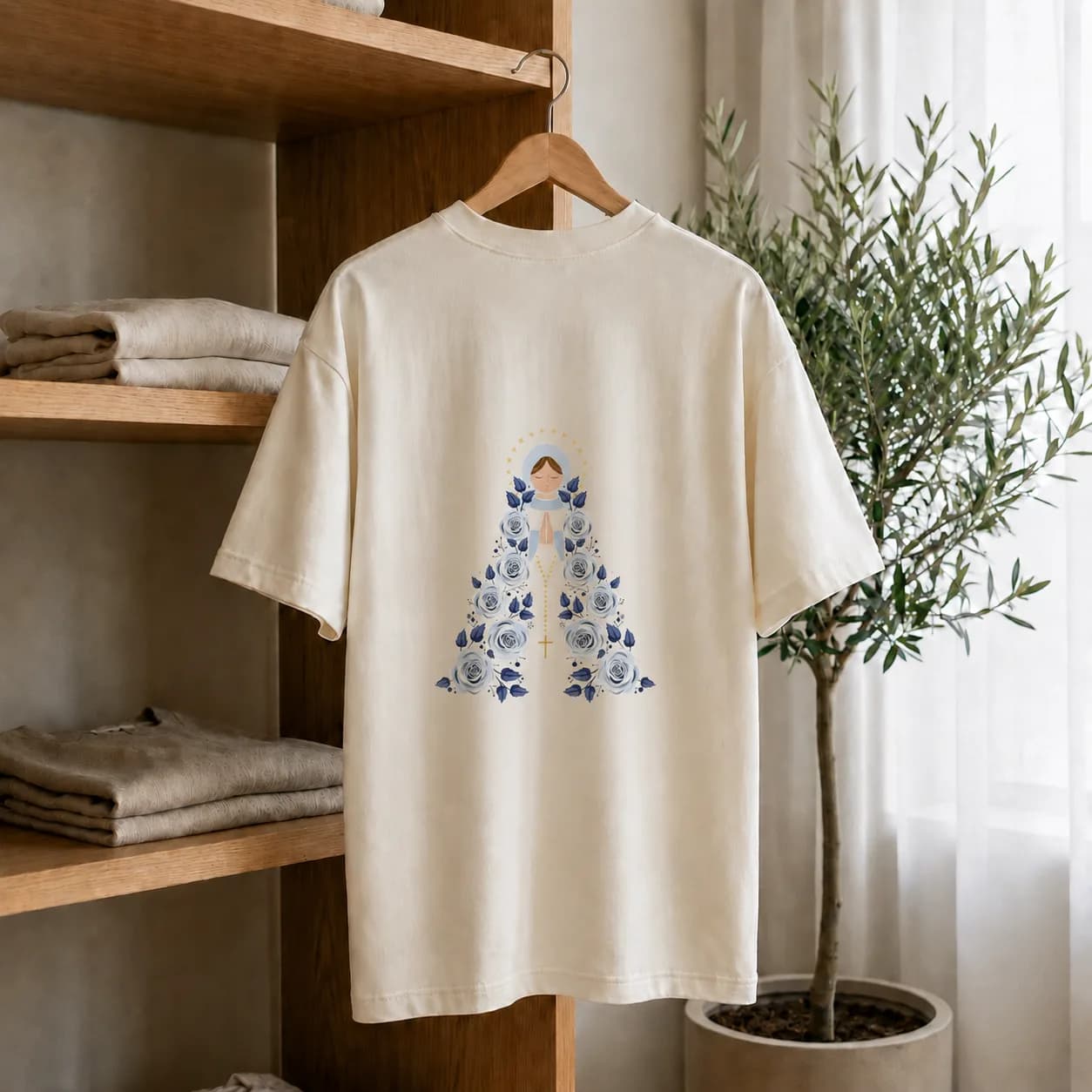 Camiseta Nossa Senhora das Rosas — foto 4