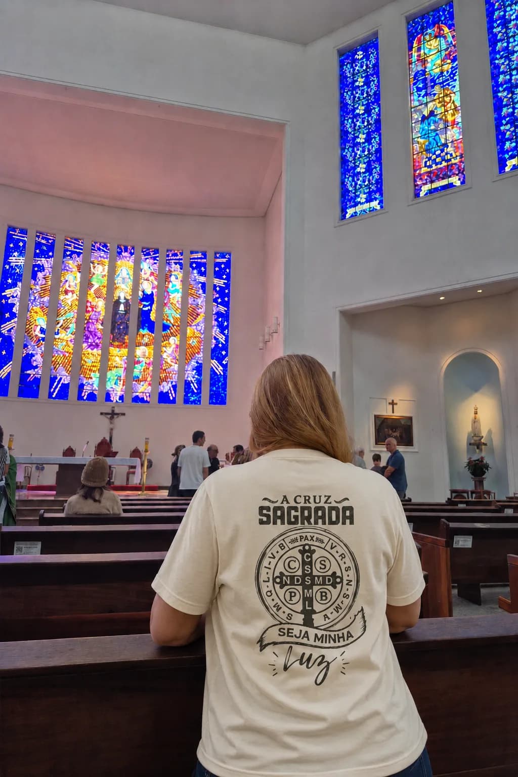 Camiseta A Cruz Sagrada — foto 6