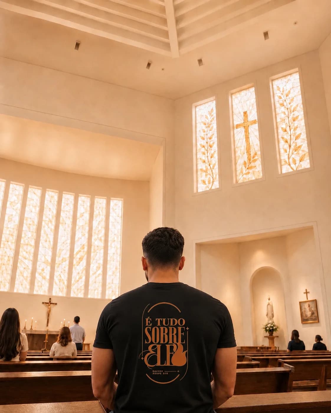 Camiseta Tudo Sobre Ele — foto 6