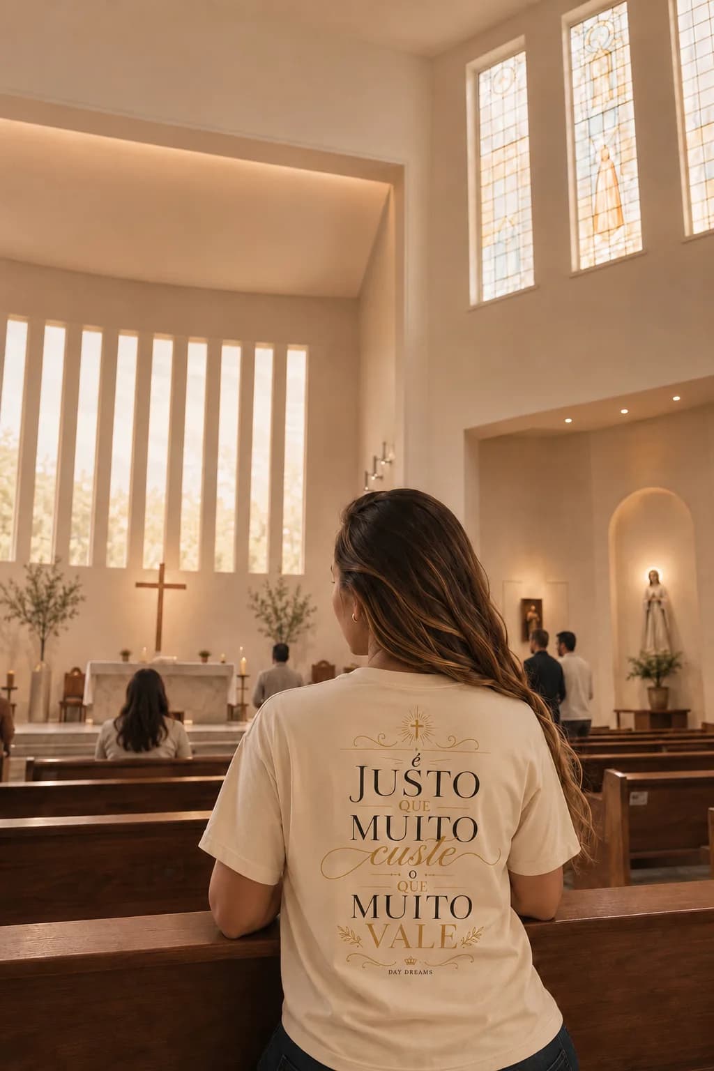 Camiseta Preço da Fé — foto 5