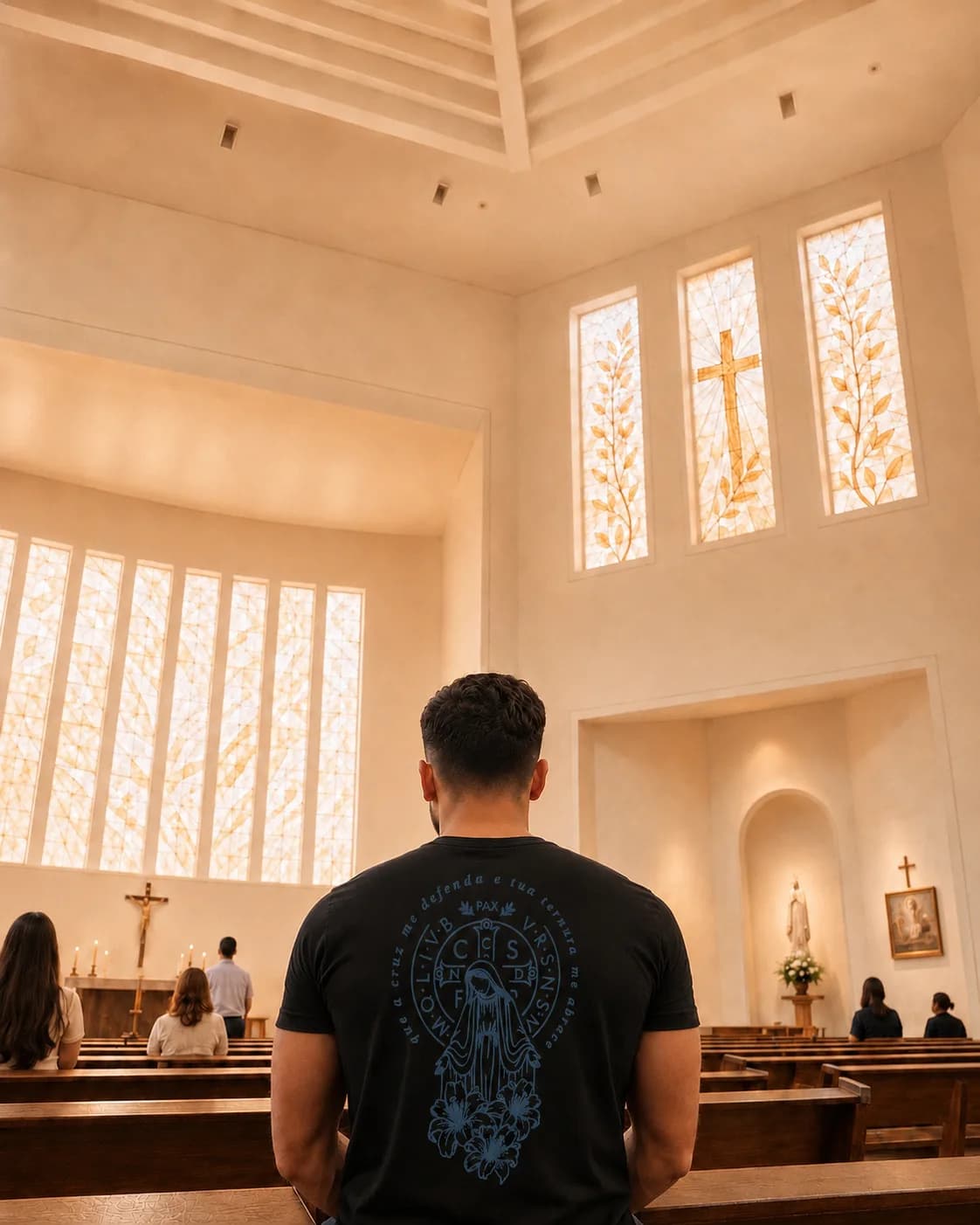 Camiseta Cruz e Ternura — Nossa Senhora — foto 6